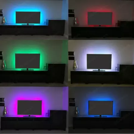 Vova | USB Power Supply LED Strip 3528 0.5M 1M 1.5M 3M Tape TV Background Lighting DIY Decorative Lamp