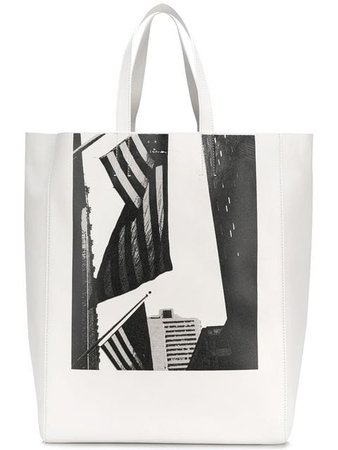 Calvin Klein 205W39nyc X Andy Warhol American flag tote bag £756 - Fast Global Shipping, Free Returns