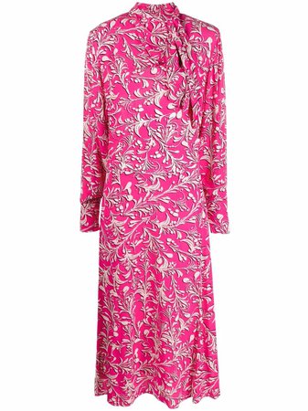 Shop Isabel Marant Étoile floral-print maxi dress with Express Delivery - FARFETCH