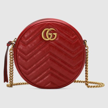 GG Marmont mini round shoulder bag - Gucci Crossbody Bags 5501540OLET6438