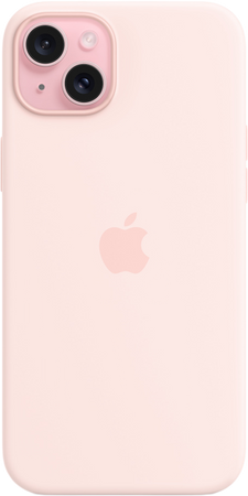 Apple - Iphone 15 Plus Silicone Case in Light Pink