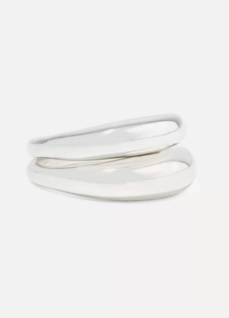 Sophie Buhai | Set of two silver rings | NET-A-PORTER.COM