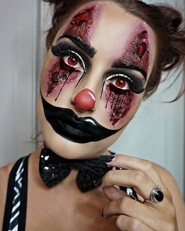 Halloween scary makeup horrifying - Google Search