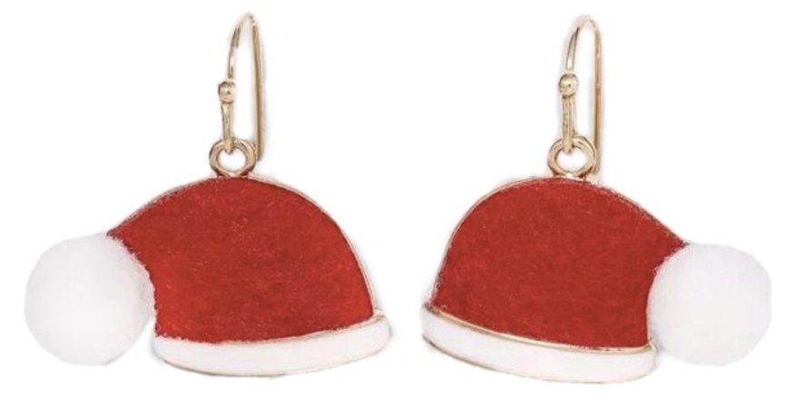 Santa Hat Earrings - Target