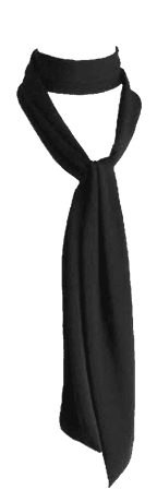 black scarf bowtie png