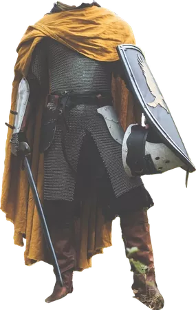 medieval armour knight sword shield sticker by @lamberto1145