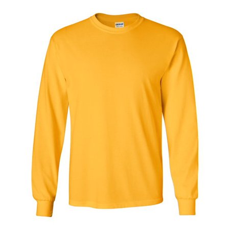 Gildan - New Men - IWPF - Ultra Cotton® Long Sleeve T-Shirt - Walmart.com
