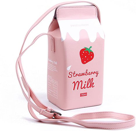 Strawberry milk bag