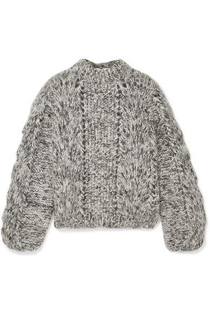 GANNI | Mohair and wool-blend sweater | NET-A-PORTER.COM