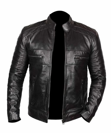 men’s leather jacket