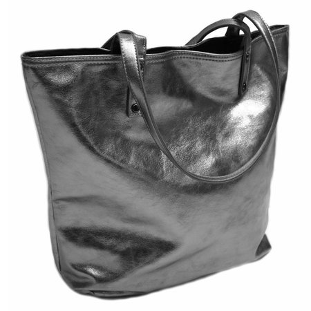 Just Jewelry Pewter Tote