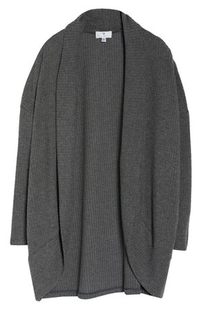 Socialite Cocoon Waffle Knit Cardigan | Nordstrom