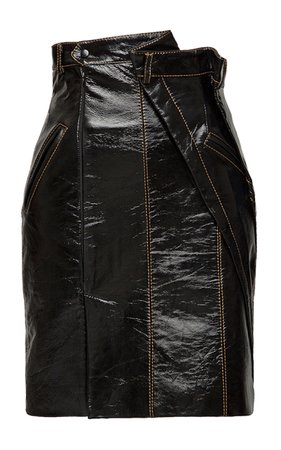 SITUATIONIST Leather Mini Skirt