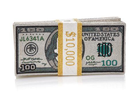 Stack of Cash Rich - Judith Leiber