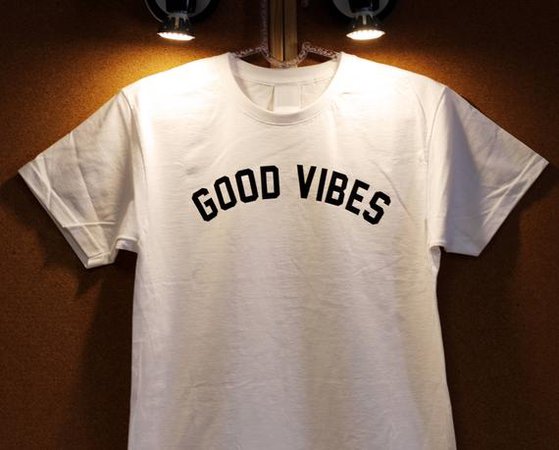 Tees with Sayings Good Vibes Shirt Funny Quote Top Good | Etsy