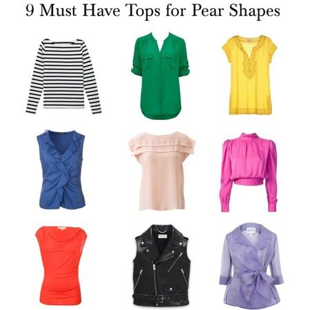 stylish sleeveless tops for pear shaped bodies - Google Search