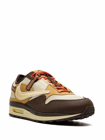 Shop Nike x Travis Scott Air Max 1 low-top sneakers with Express Delivery - FARFETCH