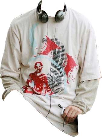 headphones sweater