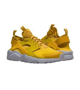Nike Air Huarache Run Ultra Mineral Yellow Sneaker Men's Lifestyle Shoes