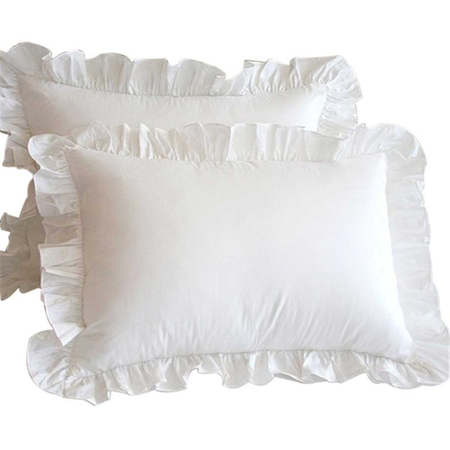 frilly pillows