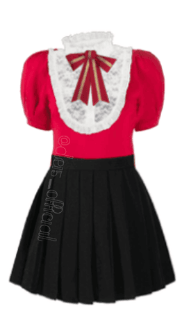 Mystic Messenger Christmas Outfit Unknown (Skirt version)