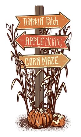 free pumpkin patch direction sign - Google Search