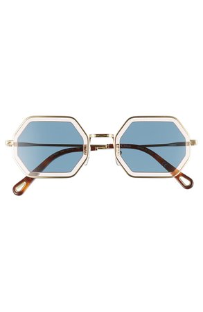 Chloé Tally 53mm Octagon Sunglasses | Nordstrom