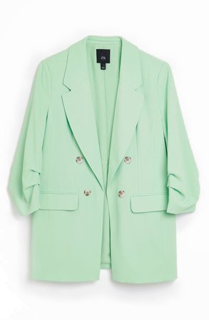 RIVER ISLAND Double Breasted Blazer | Nordstrom