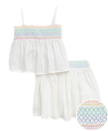 gap toddler skirt top set