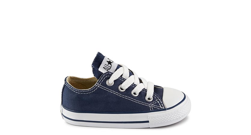 Navy Blue Converse All Star Infant Boy Sneakers | Rack Room Shoes