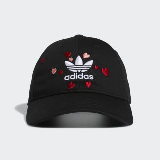 adidas Mini Hearts Trefoil Hat - Black | adidas US