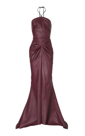 Ambergris Leather Gown By Maticevski | Moda Operandi
