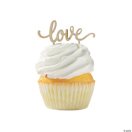Love Cupcake Picks | Oriental Trading