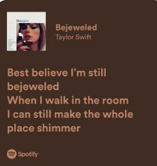 bejeweled lyrics
