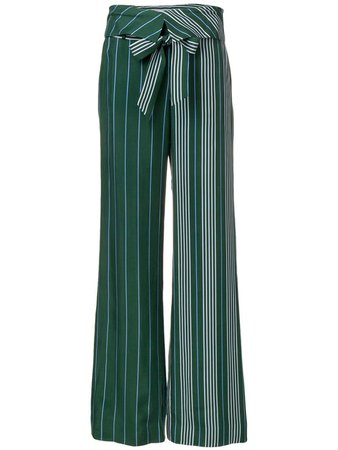 Jonathan Simkhai striped wide leg trousers $425 - Shop SS19 Online - Fast Delivery, Price