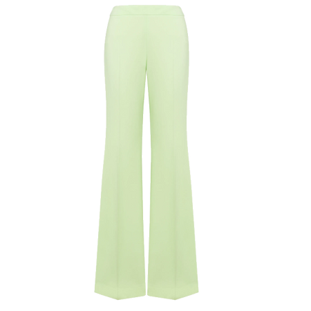 Moschino 60s Flared Cady Trousers Green (Dei5 edit)