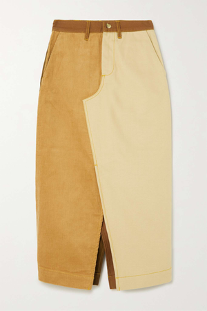 bicolor skirt