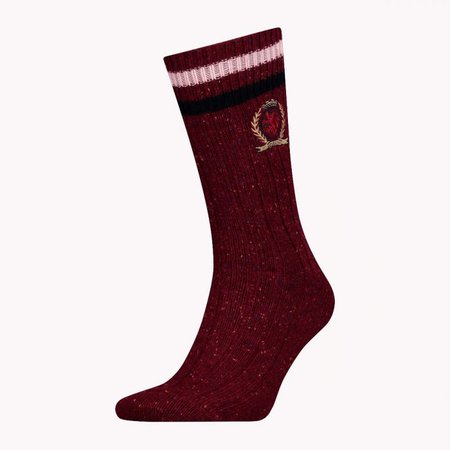 Red Crest Socks | Socks | Tommy Hilfiger