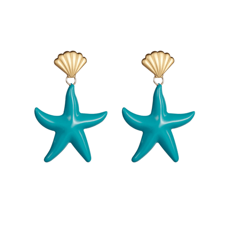 JESSICABUURMAN – KALOU Starfish Earrings - Pair
