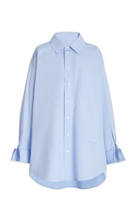 Alexander Wang Oversized Cotton Mini Shirt Dress By Alexander Wang | Moda Operandi