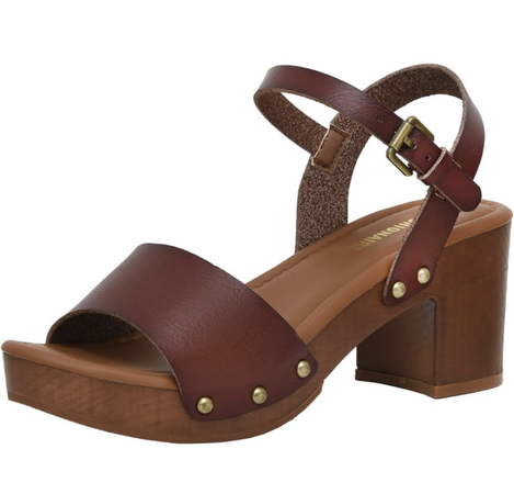 Brown Clog Sandals