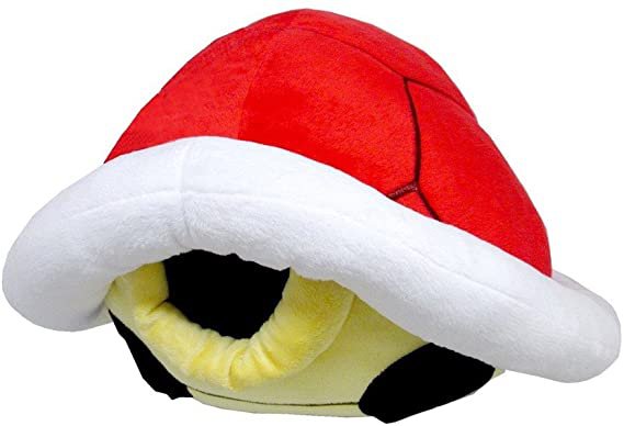 Amazon.com: Little Buddy USA Super Mario Series Koopa Shell Pillow Plush, 15", Red: Toys & Games