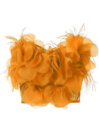 orange flower top