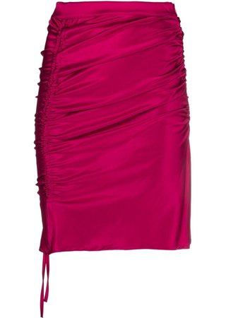 Gcds drawstring-fastening Gathered Skirt - Farfetch
