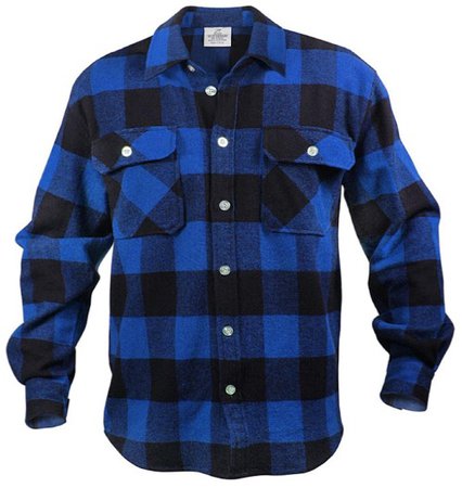 BLUE FLANNEL