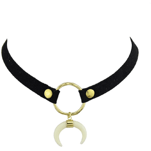 Pu Leather Chain Choker Necklace for $4.00 available on URSTYLE.com
