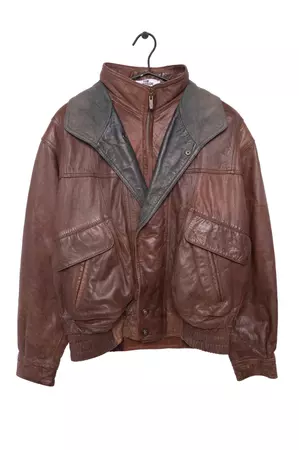 Soft Leather Bomber Free Shipping - The Vintage Twin