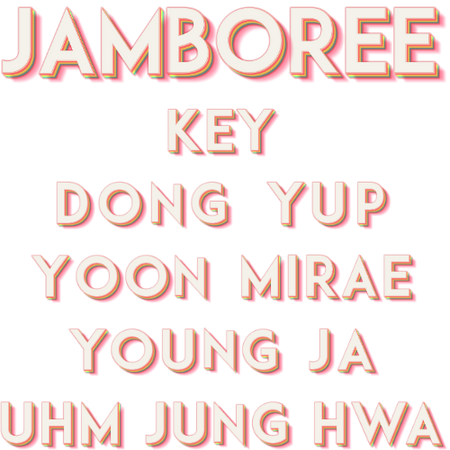 Dei5 Iris Jambowree | 4 Sum'n Song Logo & Names Jamboree