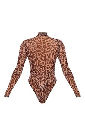 Leopard Print bodysuit