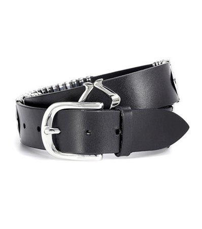 Tehora embellished leather belt